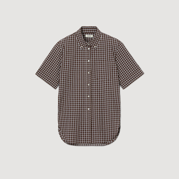 Camisa oversize a cuadros