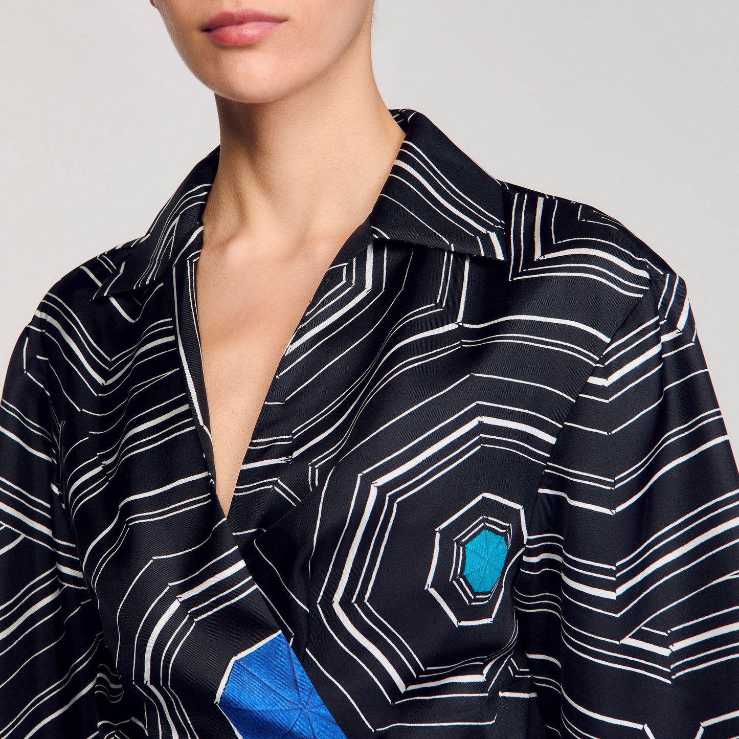 Camisa Sandro Louise Bourgeois de mujer
