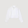 Camisa corta con detalles de lazos
