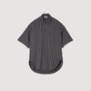 Camisa oversize de rayas con strass