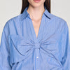 Camisa oversize con lazo