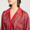 Camisa con estampado de pañuelo