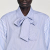 Camisa con corbata a rayas