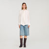 Camisa de seda con lavallière