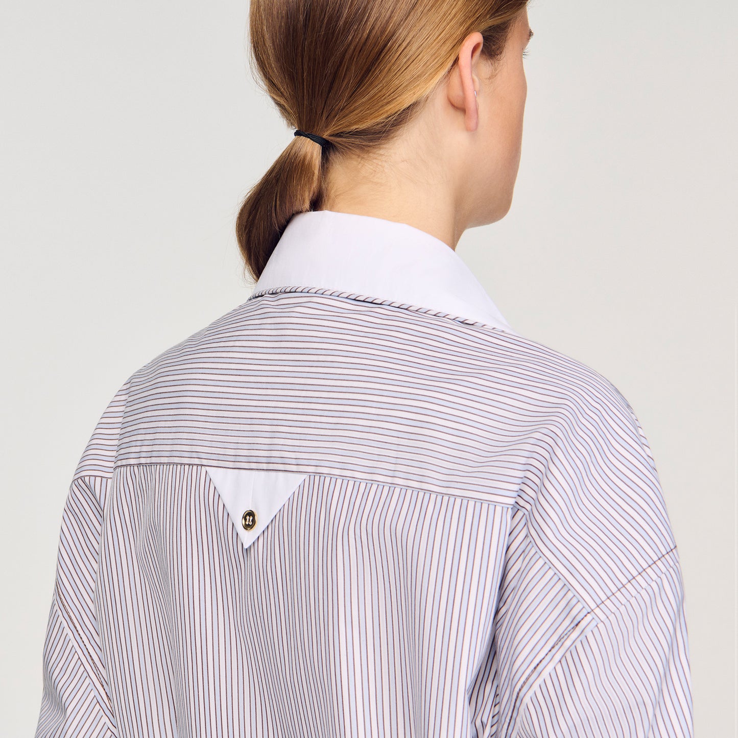 Camisa oversize a rayas