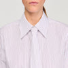 Camisa de rayas con corbata