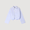 Camisa corta a rayas