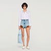 Camisa a rayas bordada