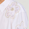 Camisa a rayas bordada