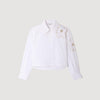 Camisa a rayas bordada