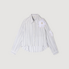 Camisa a rayas bordada