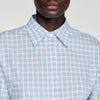 Camisa corta de cuadros
