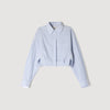 Camisa corta de cuadros