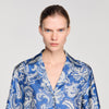 Camisa con estampado floral