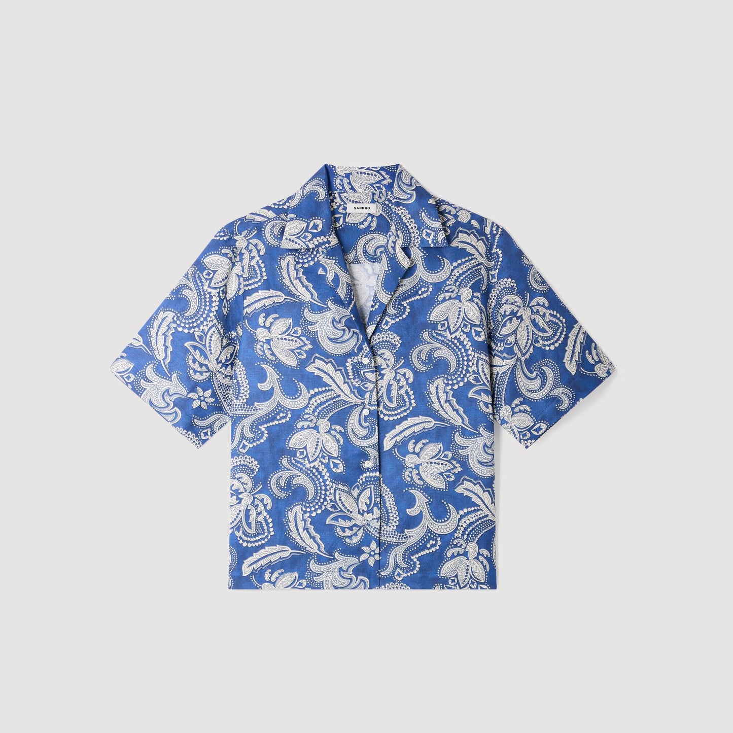 Camisa con estampado floral