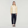 Camisa calada con strass