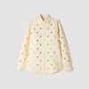 Camisa calada con strass