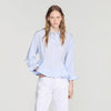 Camisa peplum a rayas