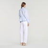 Camisa peplum a rayas