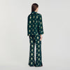 Camisa pijama estampada paisley