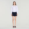 Camisa con cuello joya