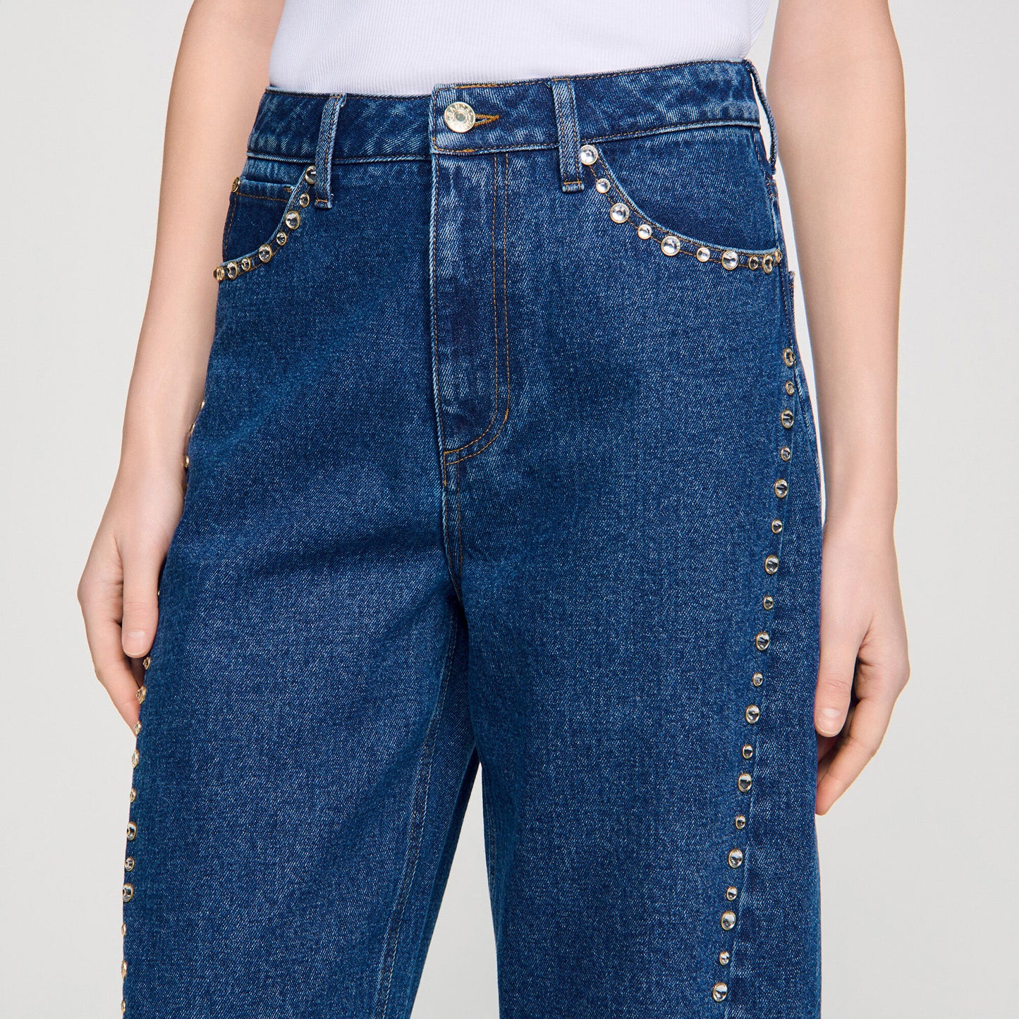 Vaquero barrel con strass