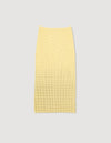 Falda midi sublimada con strass
