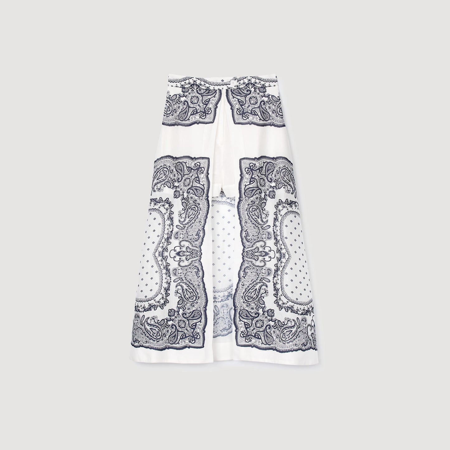 Falda pantalón estampado bandana