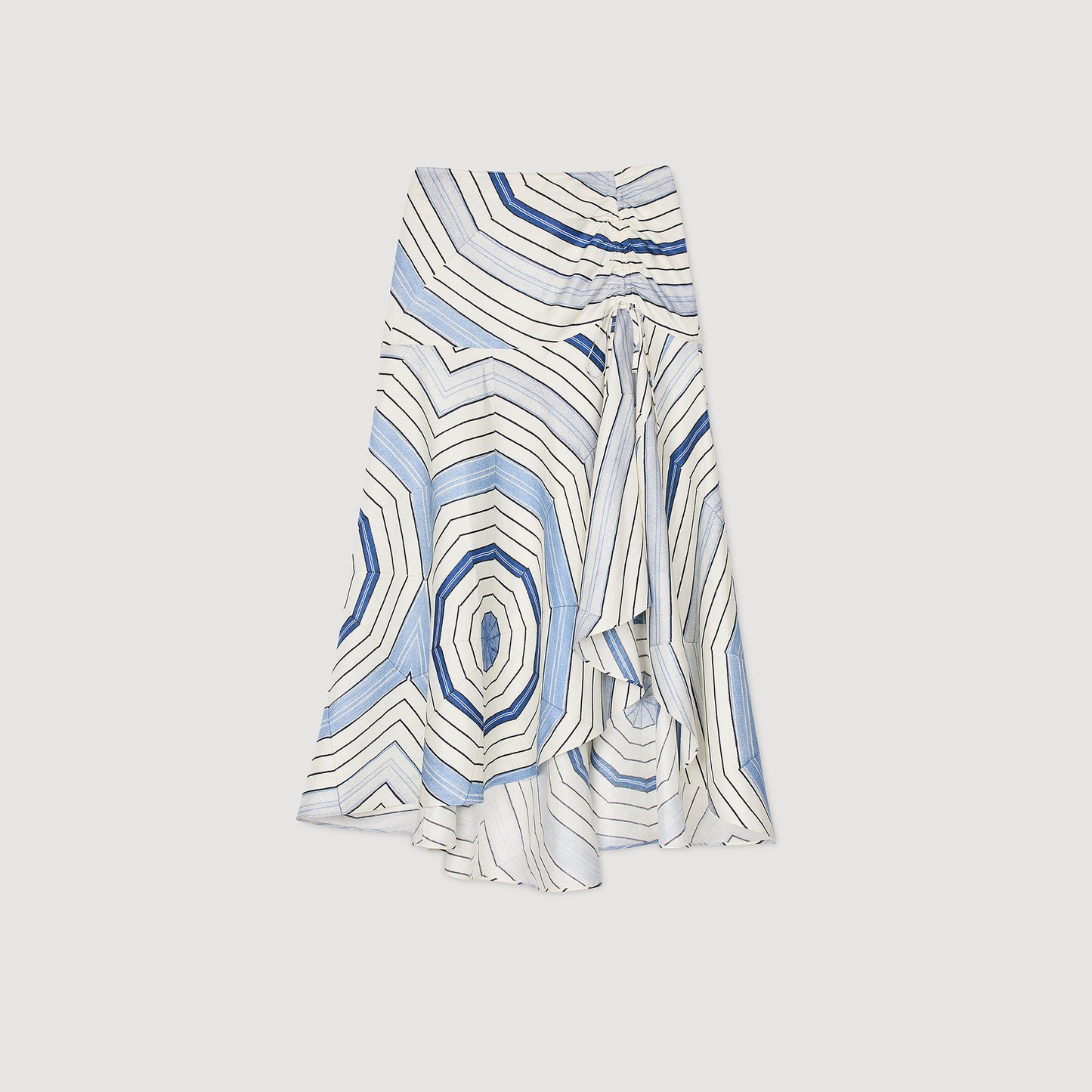 Falda larga estampada Louise Bourgeois