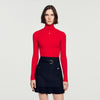 Falda de tweed 2 en 1