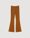 Pantalón de punto metalizado