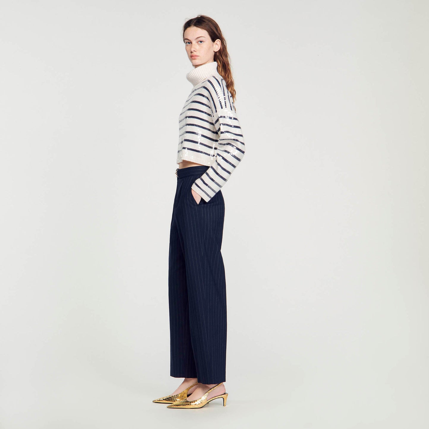 Pantalón a rayas