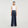 Pantalón de traje de denim