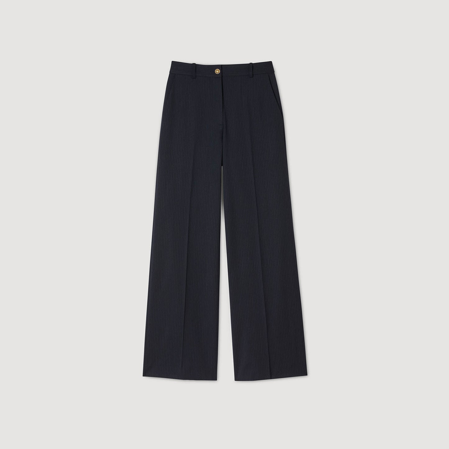Pantalón con rayas finas