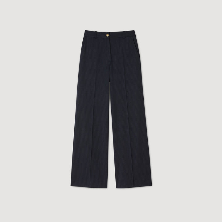 Pantalón con rayas finas