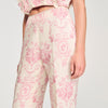Pantalón con estampado floral
