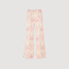 Pantalón con estampado floral