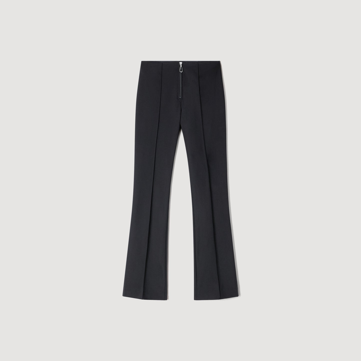 Pantalón con pinzas y cremallera