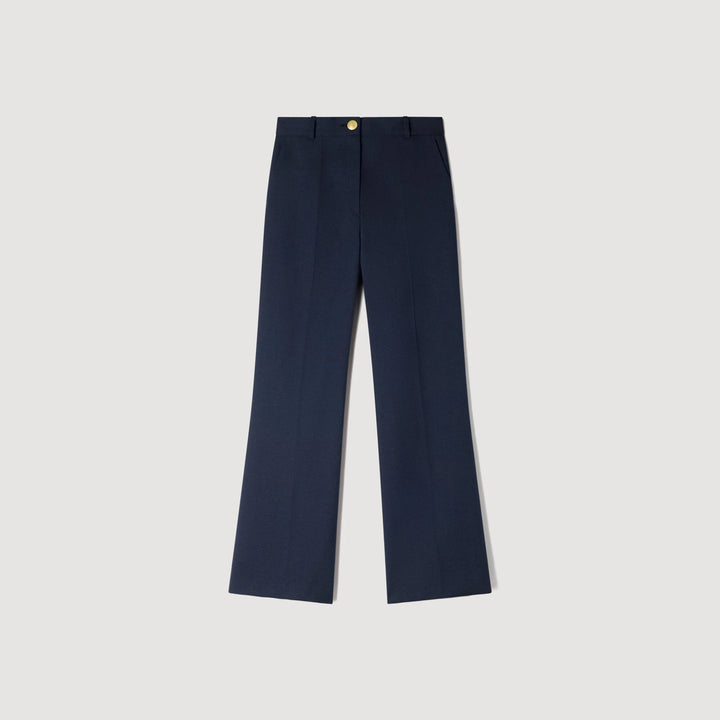Pantalón ancho de lana