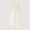 Pantalón recto de lentejuelas