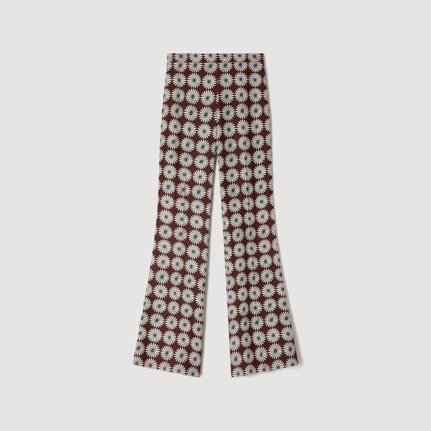 Pantalón fluido estampado floral