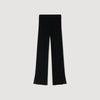 Pantalón de punto con volantes