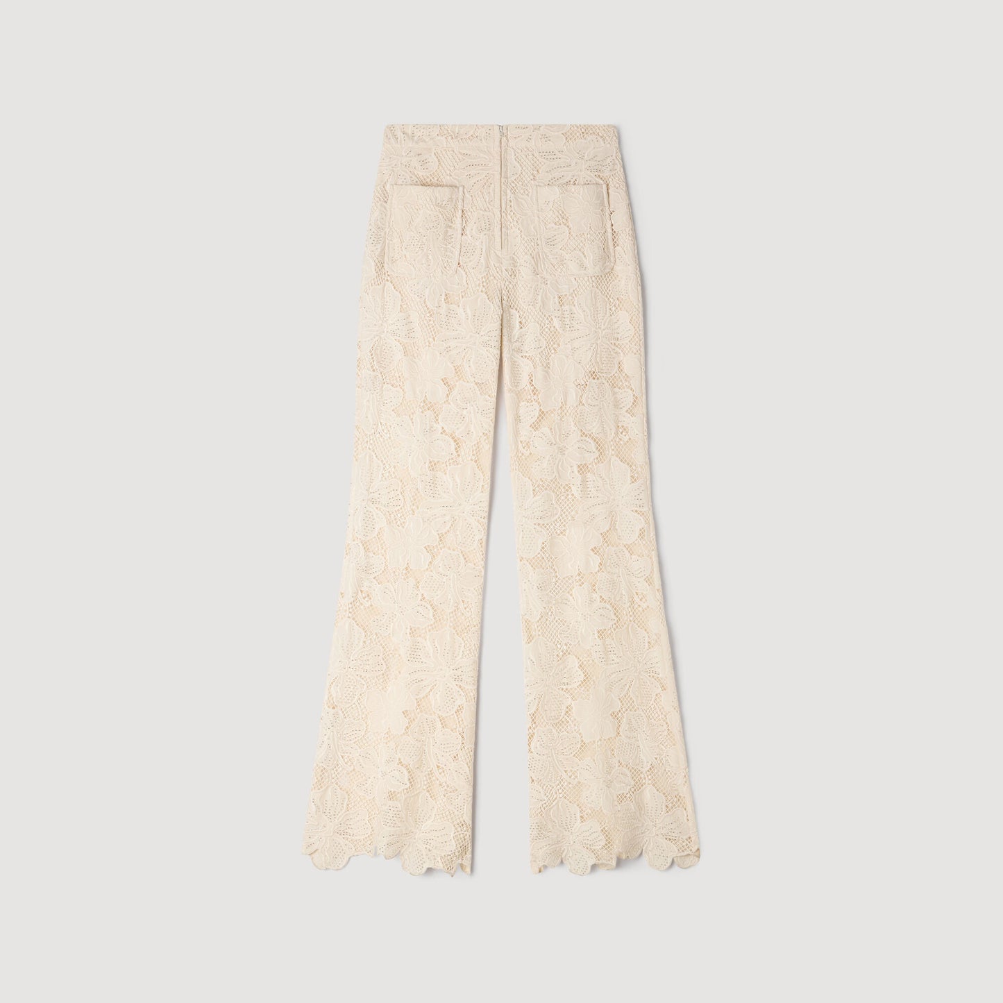 Pantalón de guipur
