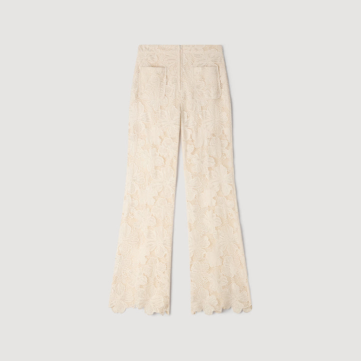 Pantalón de guipur