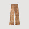 Pantalón fluido estampado bandana