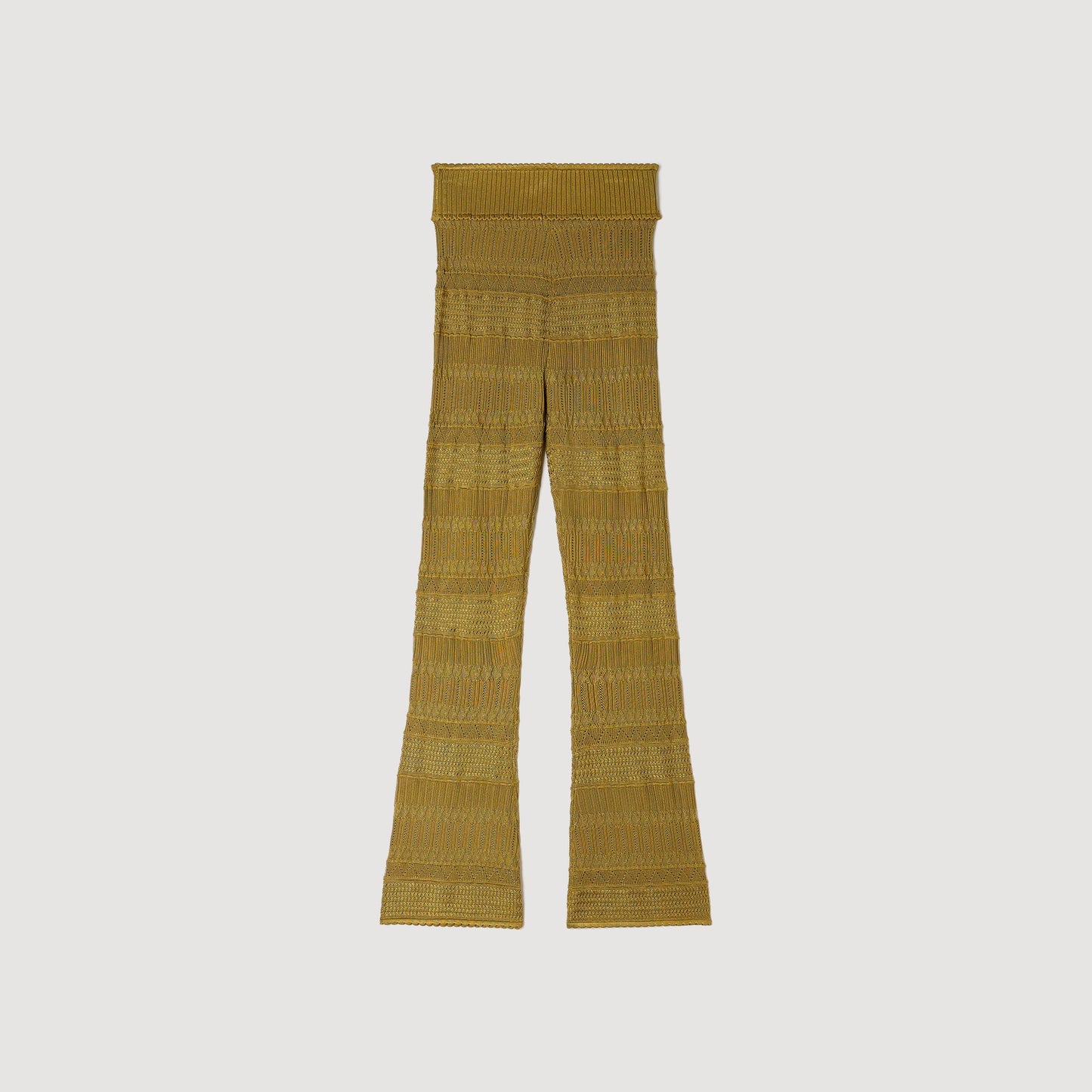 Pantalón de punto pointelle