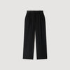 Pantalón bimaterial satinado