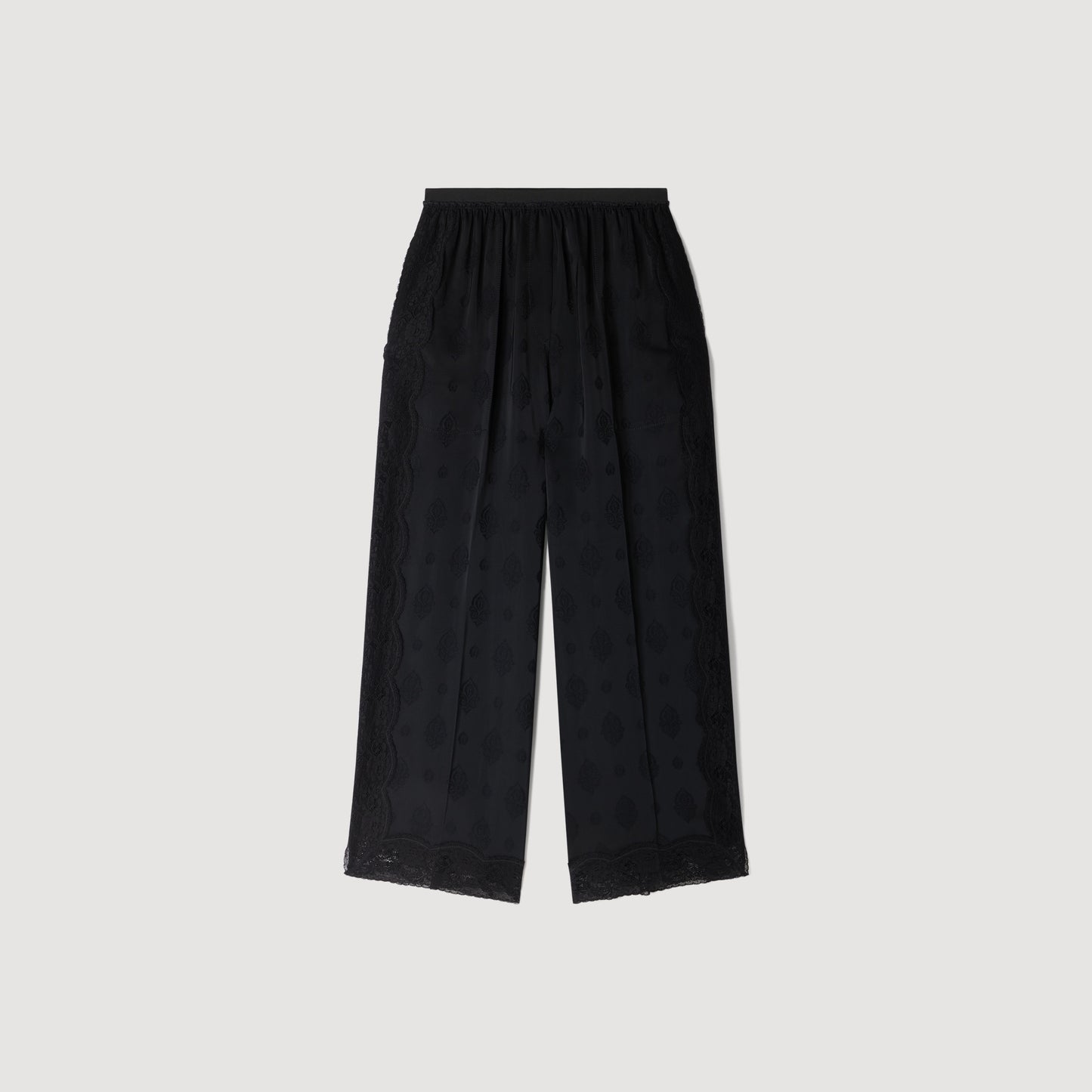 Pantalón de jacquard Paisley