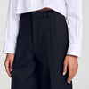 Pantalón ancho a rayas