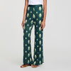 Pantalón fluido estampado Paisley